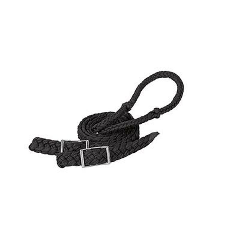 WEAVER BRAIDED NYLON BARREL REINS