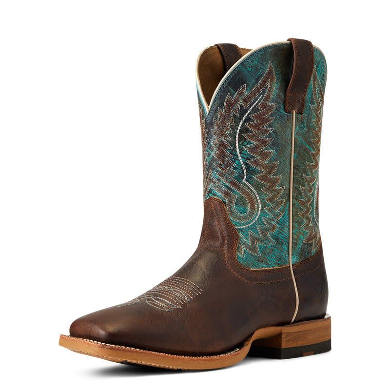 ARIAT COW CAMP BETTER BROWN/BLUE