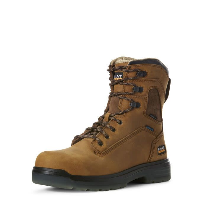 ARIAT TURBO 8&quot; WATERPROOF CT AGED BARK