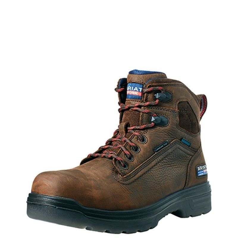 ARIAT TURBO 6&quot; WATERPROOF CT BRN