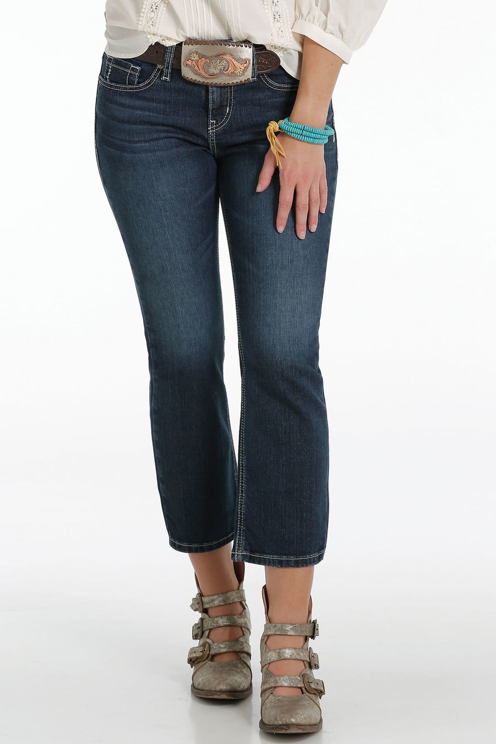 CRUEL DENIM HANNAH MODERATE RISE CROP