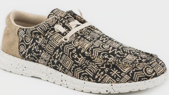 ROPER &quot;HANG LOOSE&quot; BLACK/TAN AZTEC