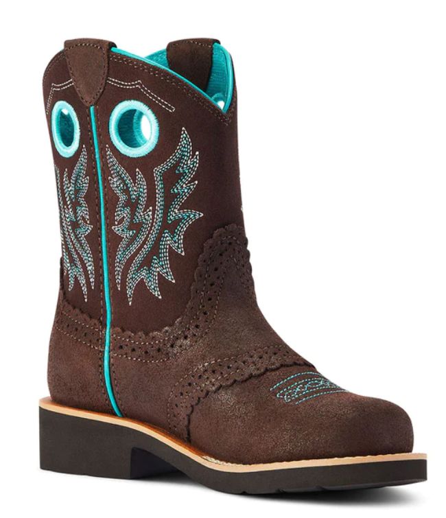 ARIAT FATBABY COWGIRL KIDS BOOT ROYAL CHOCOLATE/FUDGE