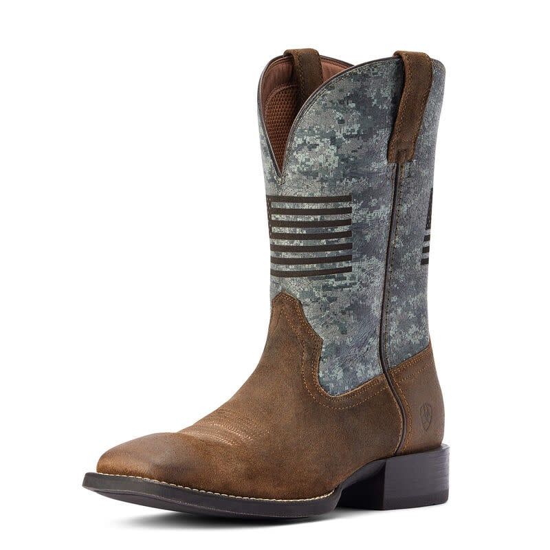 ARIAT SPORT FLYING PROUD TAUPE/GRN CAMO