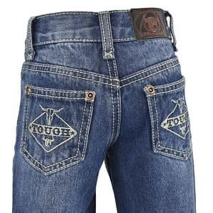 COWBOY HARDWARE TODDLER TOUGH JEAN MED WASH