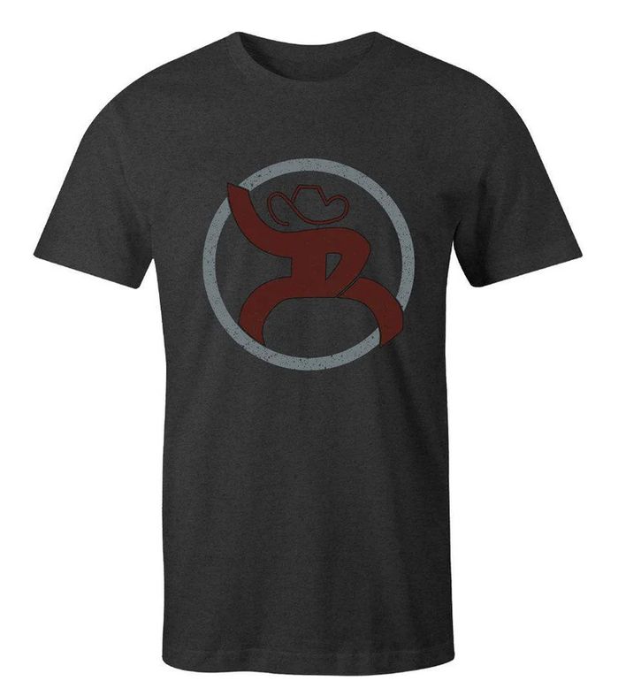 HOOEY &quot;ROUGH 2.0&quot; CHARCOAL T-SHIRT