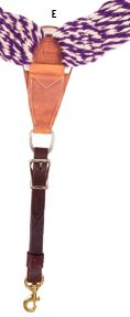 MARTIN SADDLERY MOHAIR BREAST COLLAR