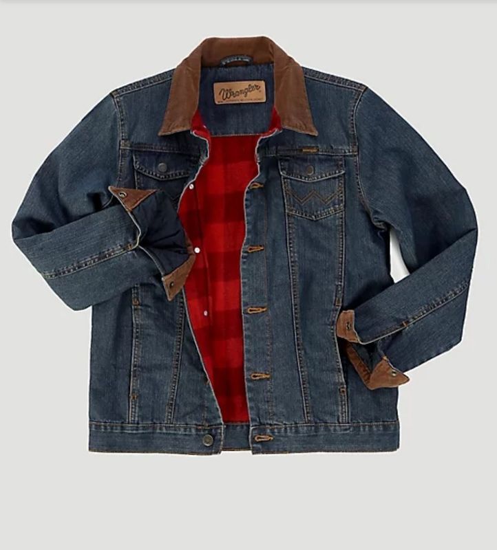 TRADITIONAL LINED DENIM JACKET