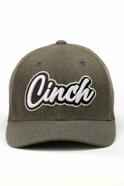 CINCH FLEXFIT OLIVE W/3D EMBROIDERED LOGO CAP