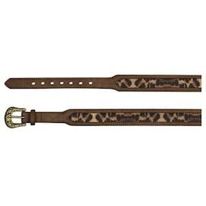 CATCHFLY BELT TAPERED LEOPARD