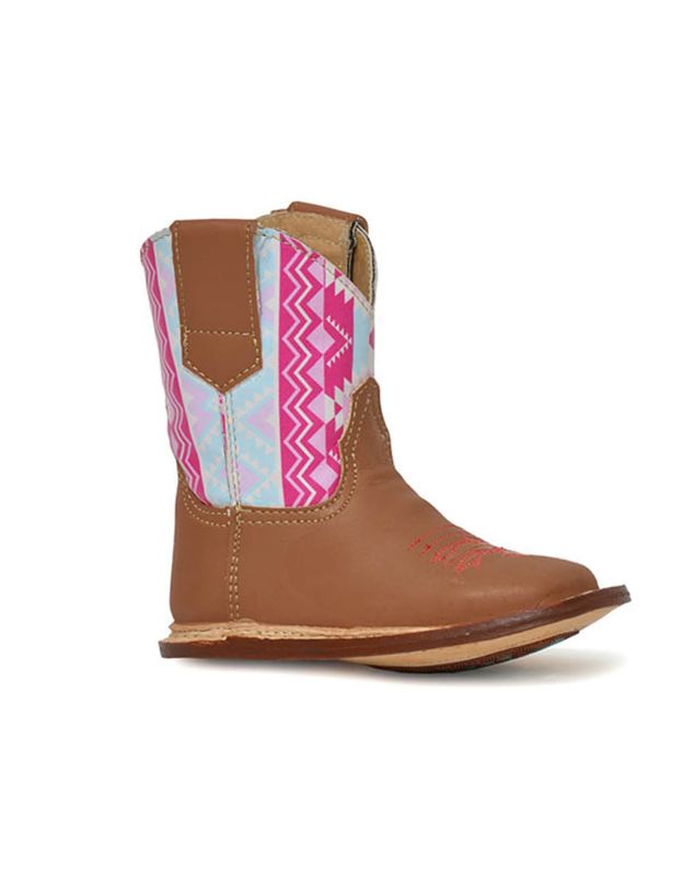 ROPER TODDLER LIGHT TAN W/AZTEC SHAFT