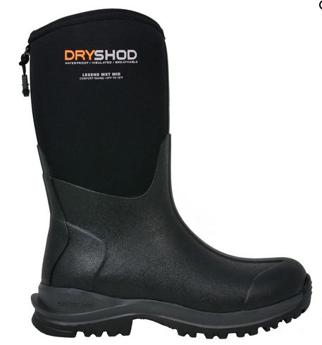 DRYSHOD WOMEN&#39;S LEGEND MXT MID BLACK/GRAY