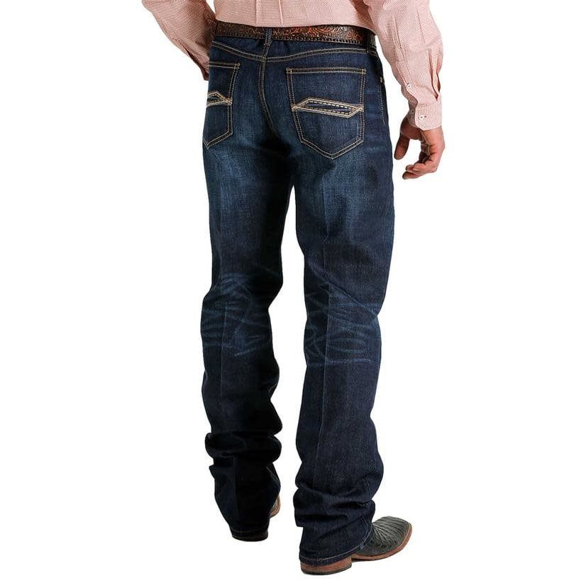 CINCH MENS GRANT RELAXED FIT BOOTCUT JEAN INDIGO