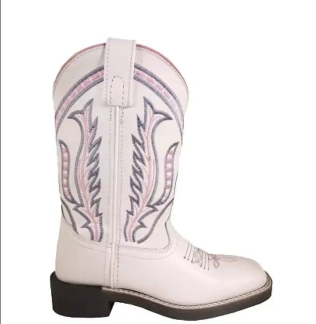 SMOKY MOUNTAIN LITTLE GIRLS DALLAS WHITE BOOTS