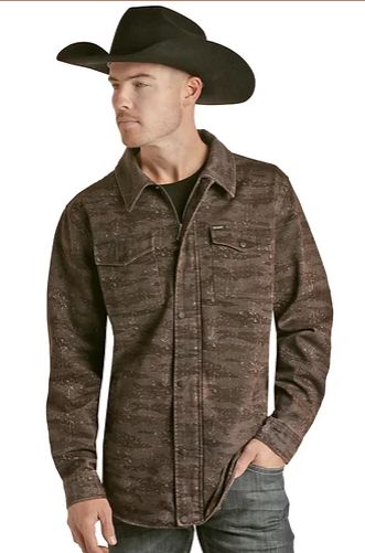 RRMO92RZWM ROCK &amp; ROLL COTTON CAMO SHIRT JACKET