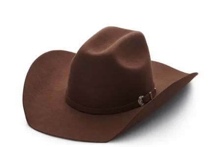 ARIAT KIDS CHOCOLATE CATTLEMAN COWBOY HAT