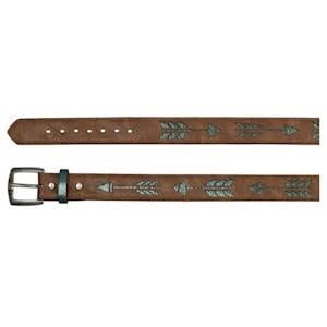 CATCHFLY BELT METALLIC TURQUOISE UNDERLAY