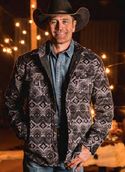 STS EVERETTE REVERSIBLE JACKET BLACK/AZTEC