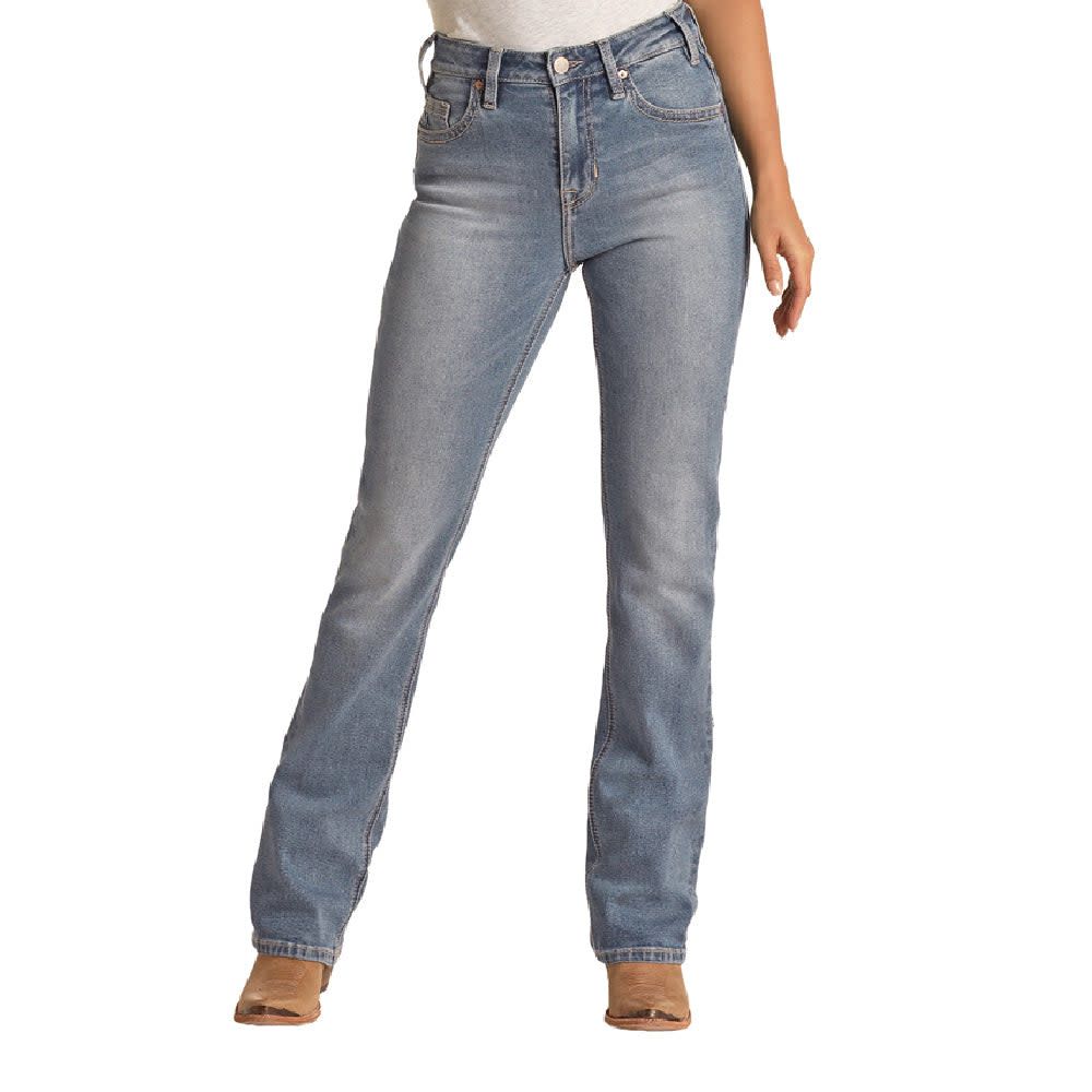 ROCK &amp; ROLL HIGH RISE BOOTCUT MEDIUM VINTAGE JEAN