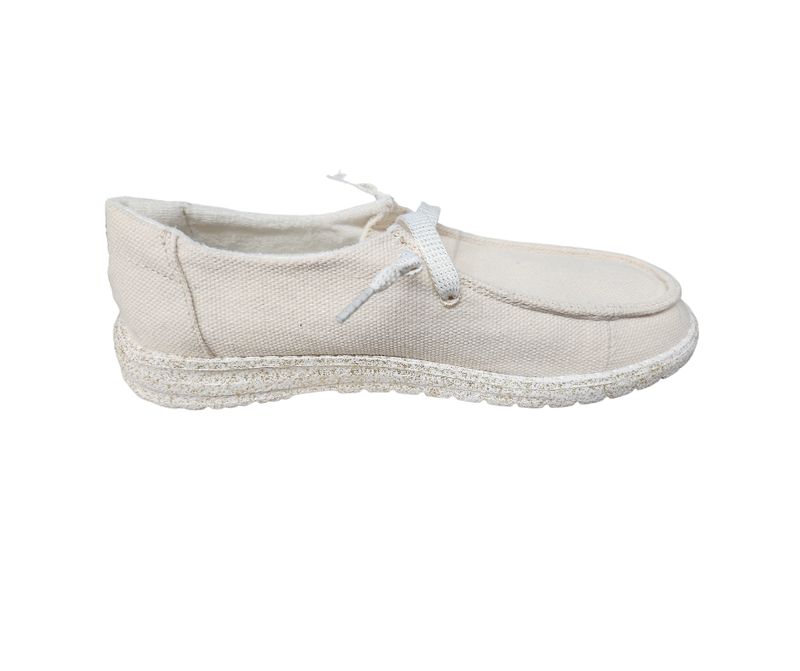 GYPSY JAZZ FLASH CREAM CANVAS SHOE