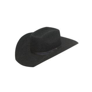 TWISTER KIDS WESTERN COWBOY BLACK WOOL FELT HAT
