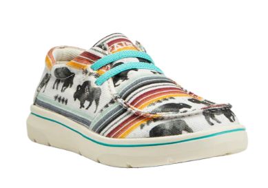 ARIAT GIRL'S HILO BUFFALO PRINT SHOE