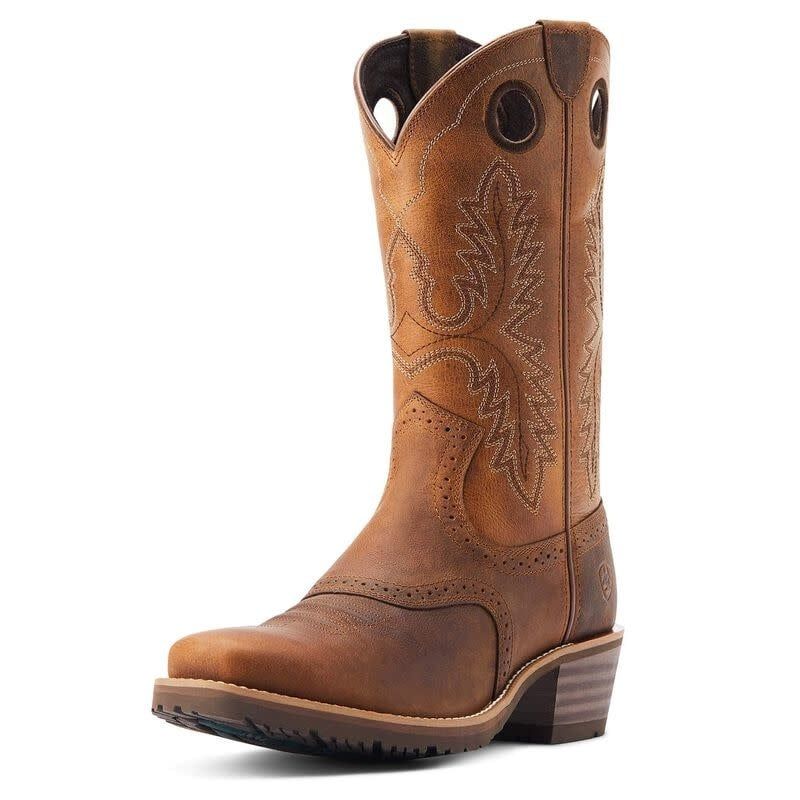 ARIAT MEN&#39;S HYBRID ROUGHSTOCK SQUARE TOE BOOT