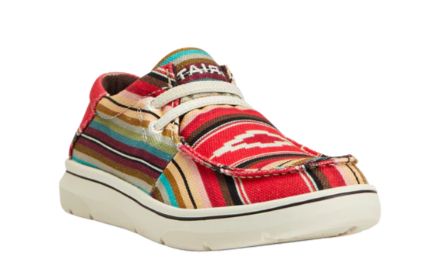 10040252 ARIAT GIRL&#39;S HILO PASTEL SERAPE SHOE