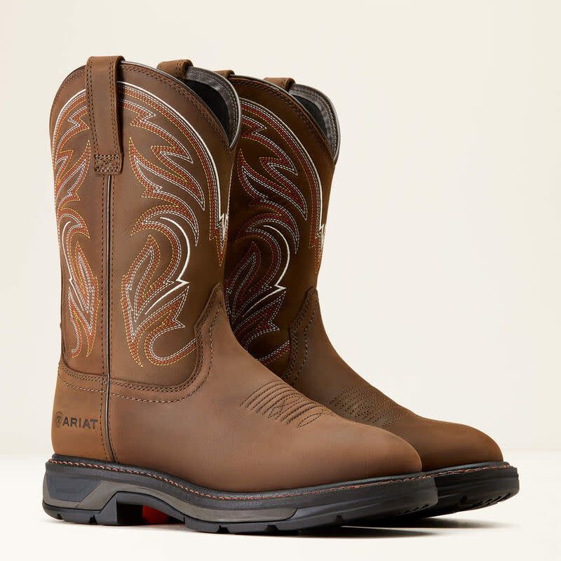 ARIAT MEN&#39;S WORKHOG XT WORK BOOT DISTRESSED BROWN
