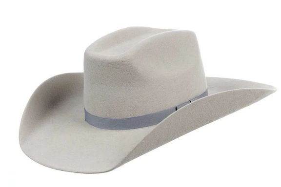 TWISTER YOUTH SILVERBELLY PRECREASED WOOL COWBOY HAT