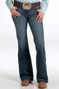 CINCH LYNDEN SLIM FIT TROUSER MEDIUM STONEWASH
