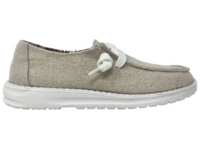 GYPSY JAZZ WOMEN'S HOLLY CANVAS NATURAL SHOES