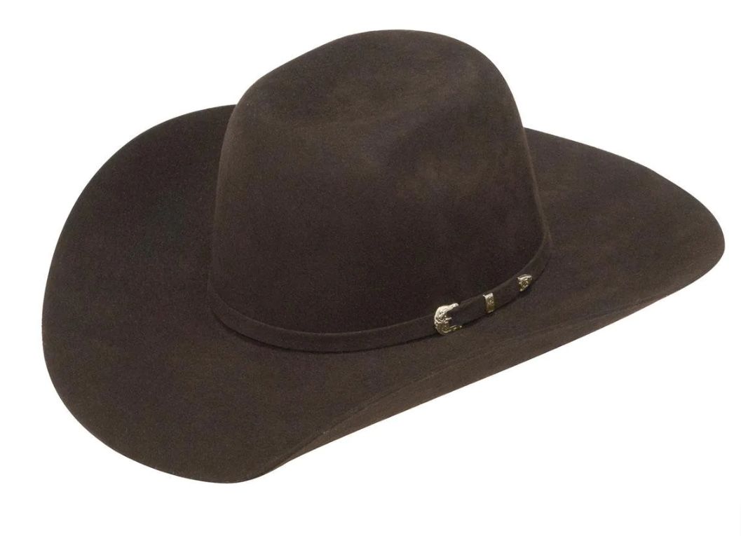 ARIAT KIDS WOOL CHOCOLATE PUNCHY HAT