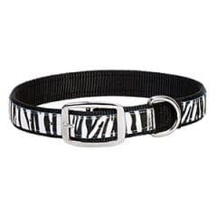 WEAVER LEATHER UNTAMED ZEBRA DOG COLLAR