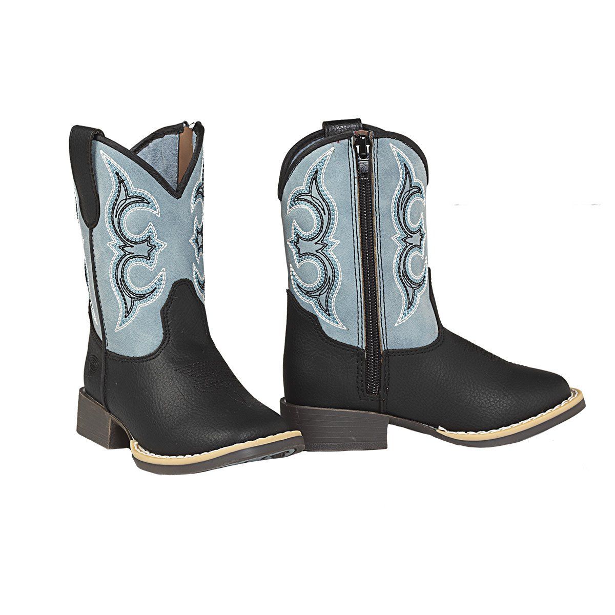 TWISTER KILLIAN BLUE-GRAY &amp; BLACK BOOTS