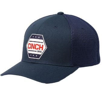 CINCH FLEXFIT &quot;1996&quot; NAVY TRUCKER CAP