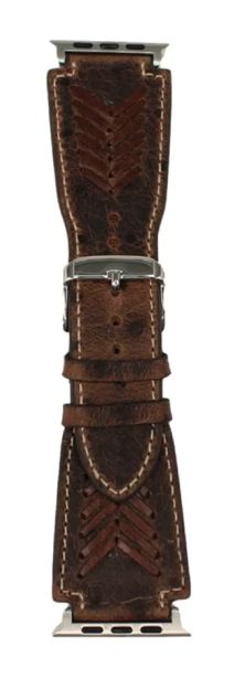 NOCONA IWATCH LEATHER LACED WATCH BAND