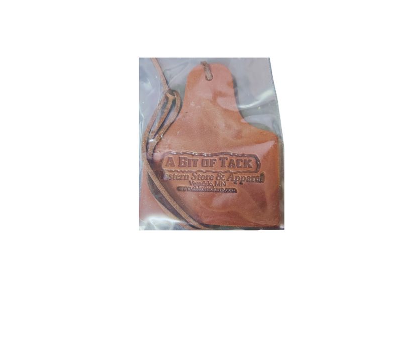 AIR FRESHNER W/ A BIT OF TACK LOGO  - COW TAG