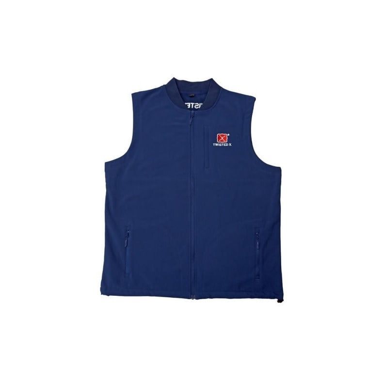 TWISTED X NAVY LINED VEST