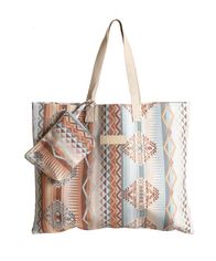 ROCK &amp; ROLL PRINTED BAG PLEATHER HANDLE