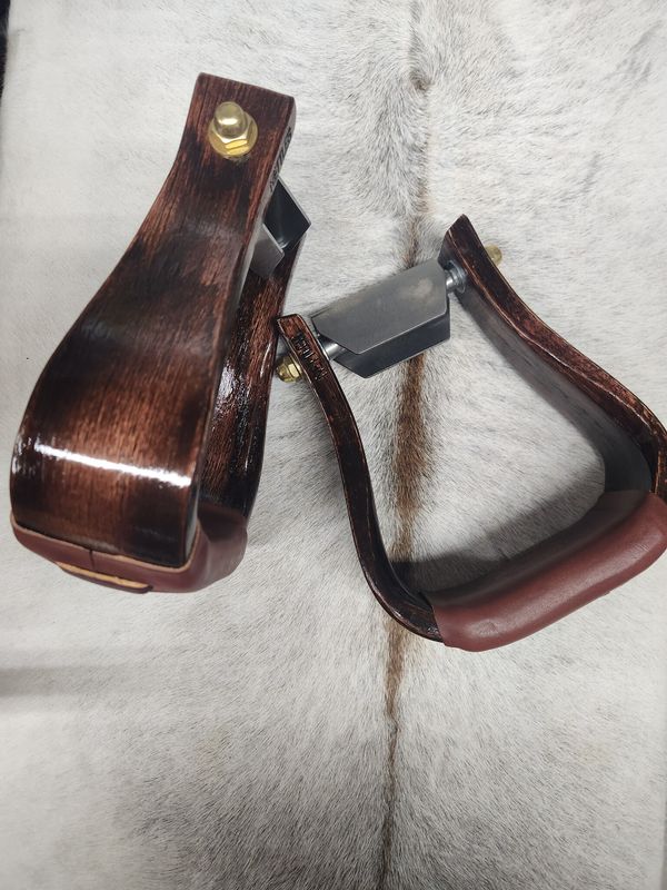 NETTLES 2.5&quot; FLAT BOTTOM STIRRUPS WITH LEVELER