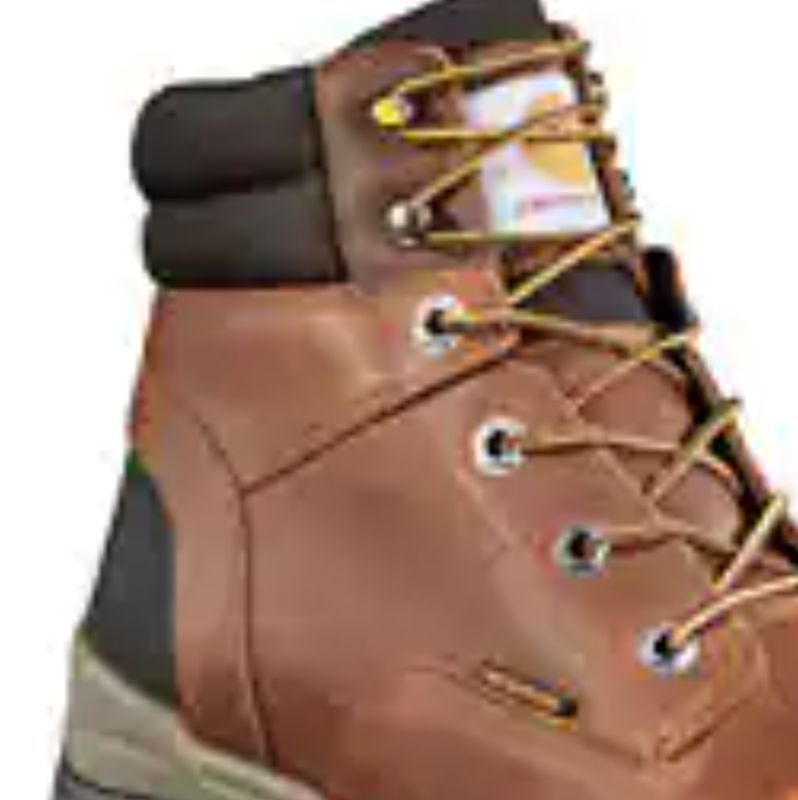 CARHARTT MEN&#39;S GROUND FORCE 6&quot; CT TAN LEATHER BOOT