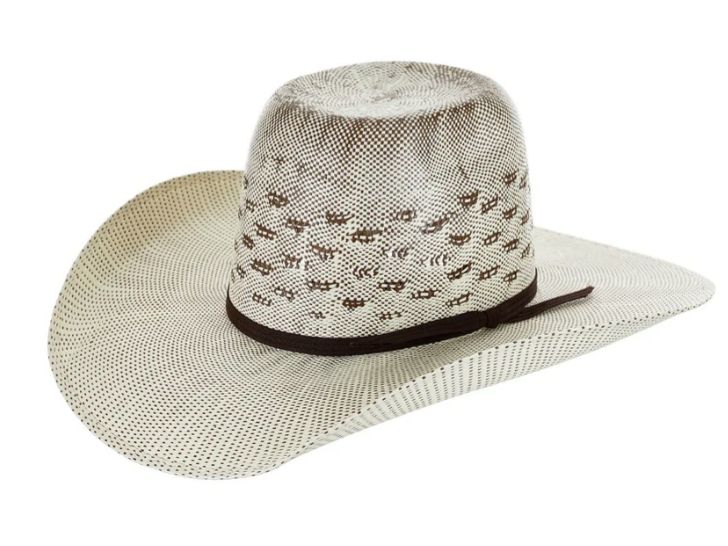 RSEVET-8342 RESISTOL TUFF HEDEMAN EVERETT STRAW COWBOY HAT