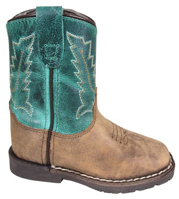 Brown Distress/ Turquoise