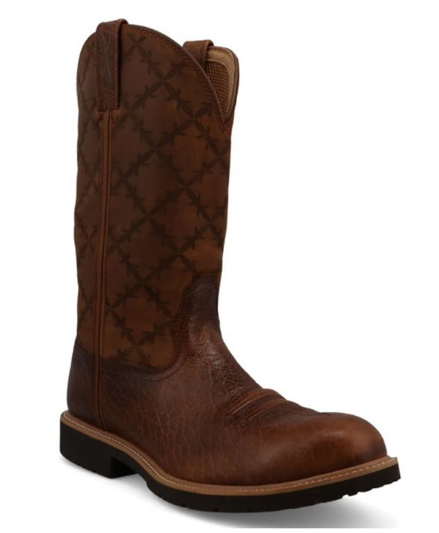 TWISTED X MEN'S 12" TECH X BOOT BROWN &amp; SQUASH