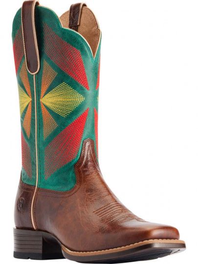 ARIAT WOMEN&#39;S OAK GROVE GINGERSNAP JADED BOOTS