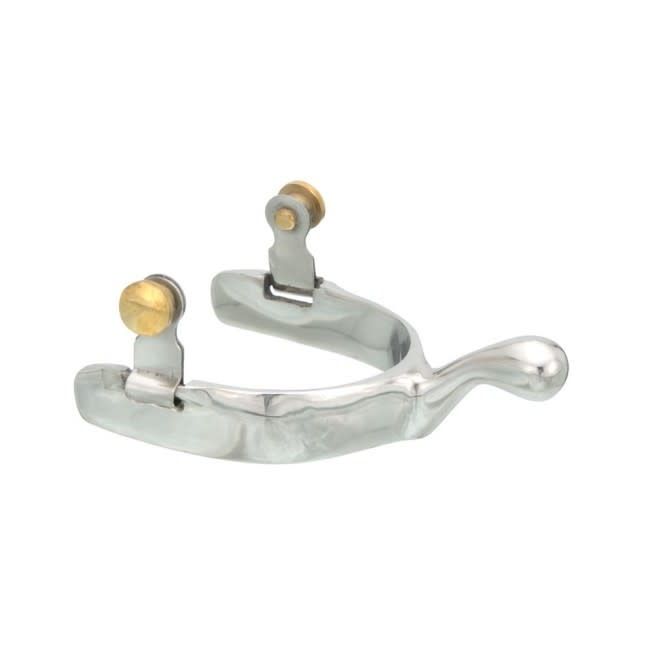 KELLY SILVER STAR HUMANE CUTTING SPURS