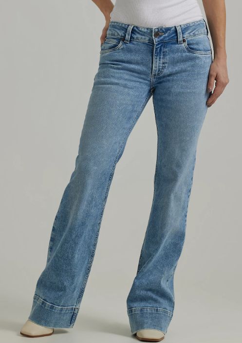 WRANGLER RETRO MAE WIDE LEG TROUSER KACEY