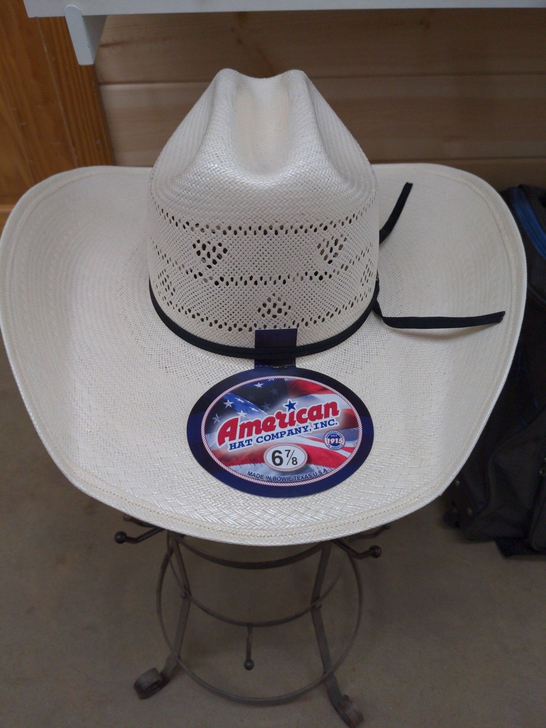 8200 RC AMERICAN HAT CO. STRAW COWBOY HAT