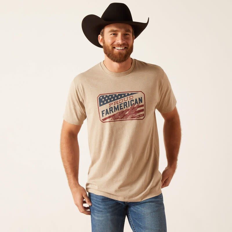 FARMERICAN HEATHER T-SHIRT